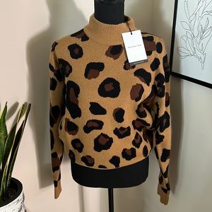 Brand new Leopard sweater